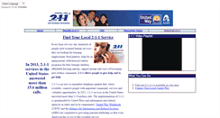 Desktop Screenshot of 211us.org